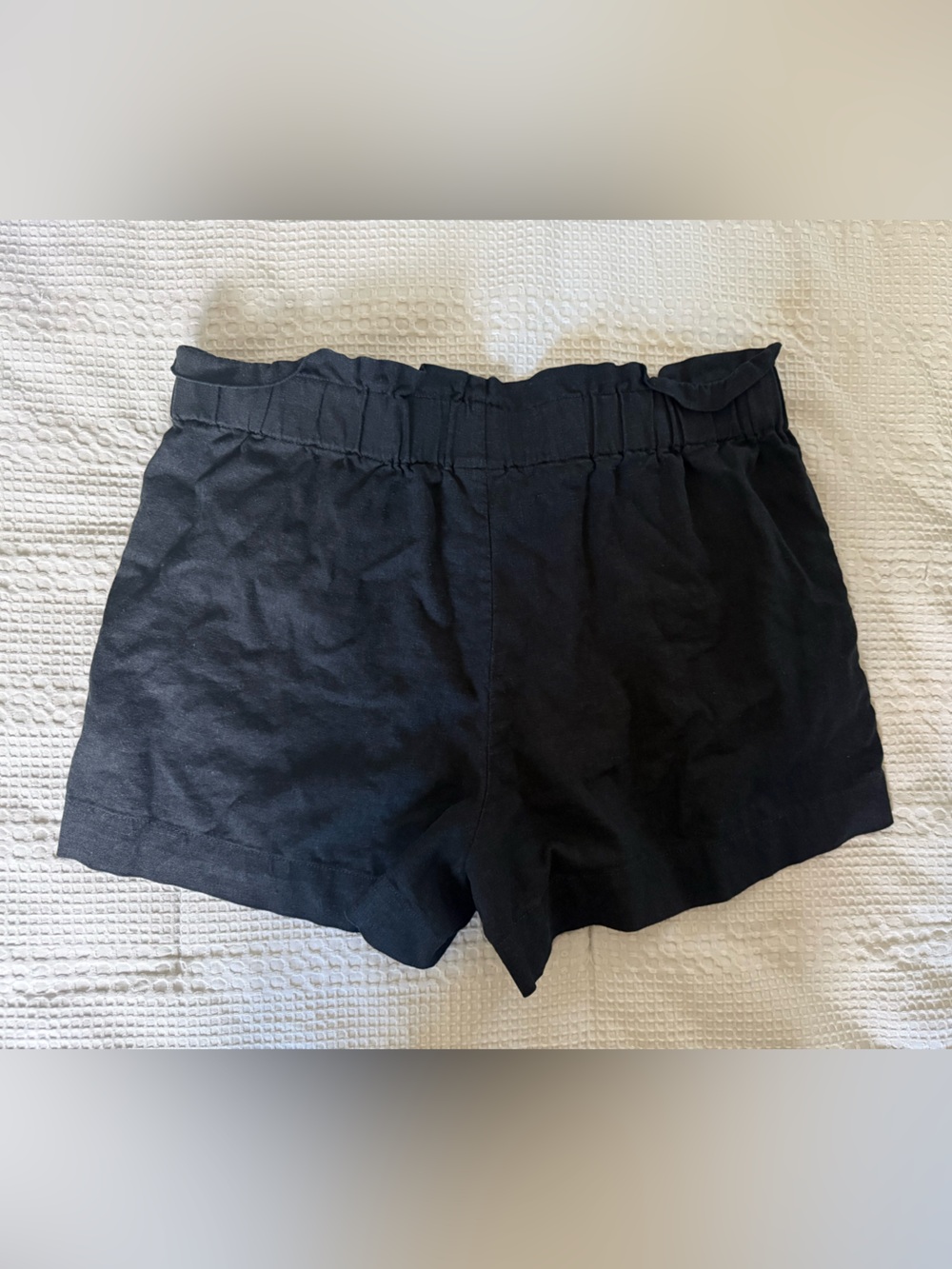a new day Black Ruffle Elastic Shorts - Picture 3 of 3